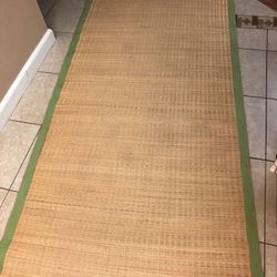 6x3 ft folding beach mat.