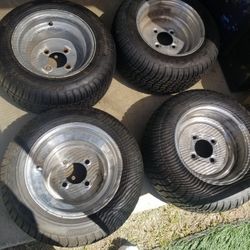 Gulfcart rims And Tires
