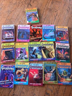 Goosebumps Books 16 total
