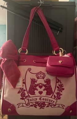 Juicy couture flamingo new love chapter tote