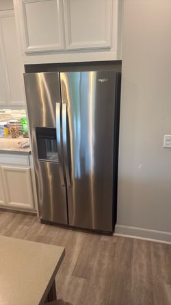 Whirlpool Stainless Steel Side-by-Side Refrigerator