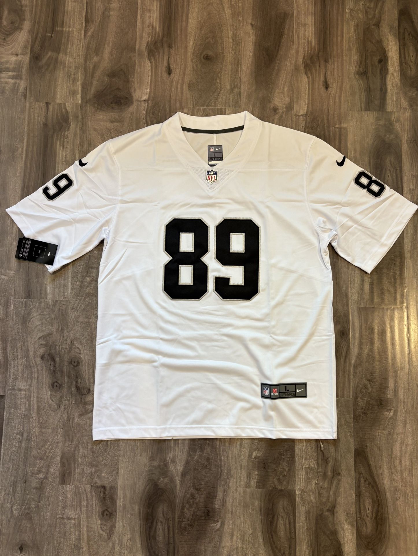 LAS VEGAS RAIDERS BOWERS JERSEY.