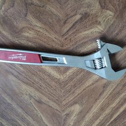 Milwaukee 12in. Adjustable Wrench, Model# 48-22-7412