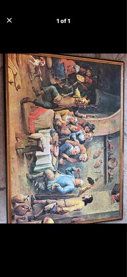 Xl antique picture wall art