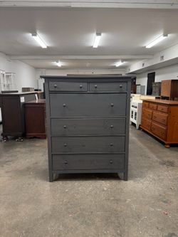 Tons of Storage Gray 6 Drawer Dresser