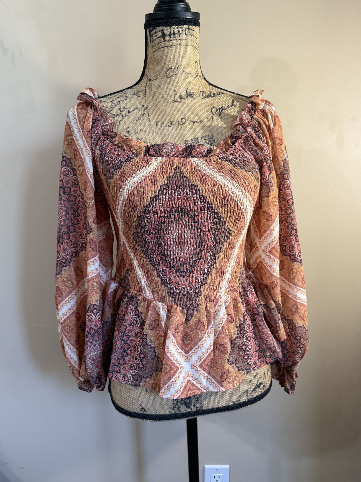 Cute Western Top