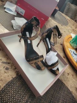Black And Brown Heel