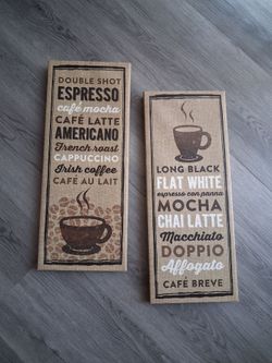 Kitchen wall decor-coffee theme