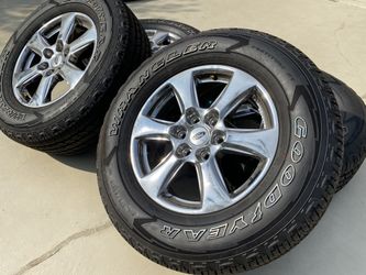 Brand new 18" Ford F150 Wheels Goodyear 275/65/18 Ford Expedition wheels Lincoln Navigator