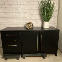 Black Modern Cabinet