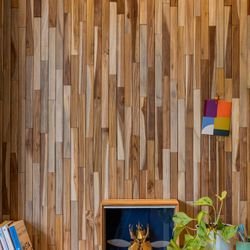 Thermally Modified Teak Wall Panels