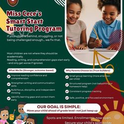 Is Your Child Ready for Kindergarten? Smart Start Tutoring Program