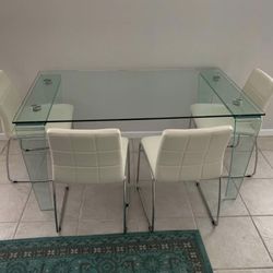 Glass Table From A Yacht 