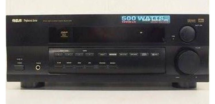 RCA surround sound professional series stereo audio video receiver