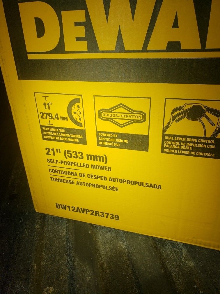 DeWalt Gas Mower