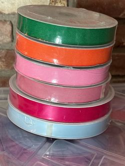 Satin and Grosgrain Ribbons
