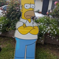 Homer Simpson - Cardboard Cutout - Missing Stand