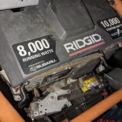 10k Start/ 8k Running Ridgid Generator 