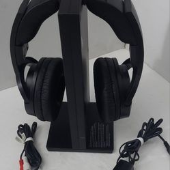 Sony Wireless Headphones and Transmitter Base 