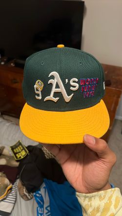 New Era A’s World Series Hat