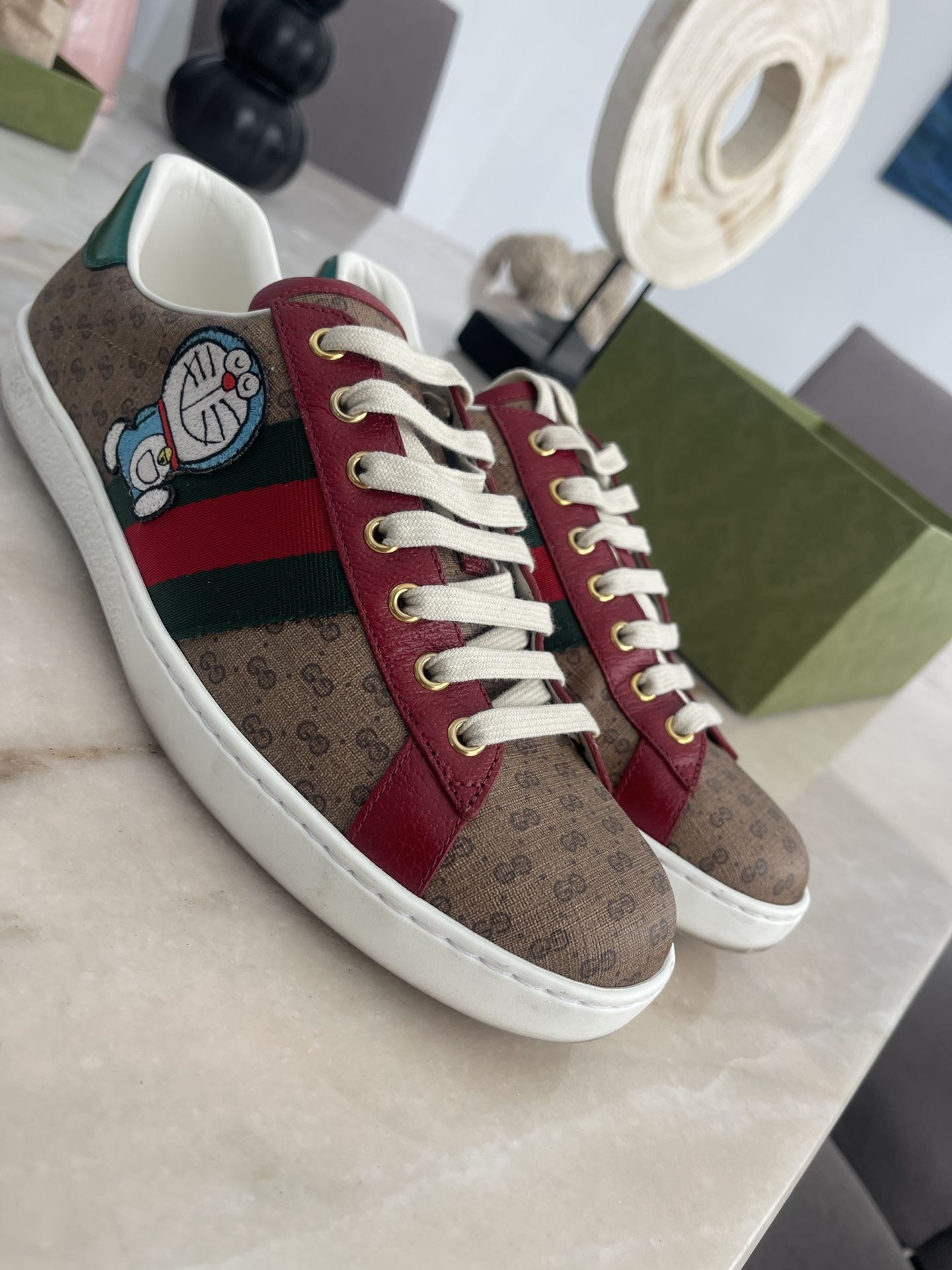 Authentic Gucci Doeaemon Shoes Men’s Size 9