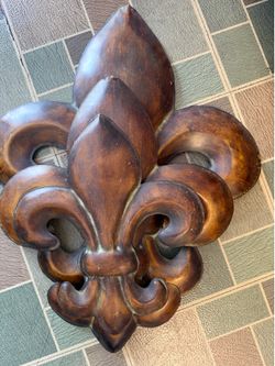 Set of 3 Metal Fleur-de-Lis Wall Décor $45 OBO