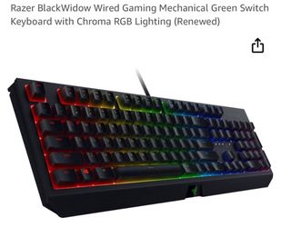 Razer BlackWidow keyboard