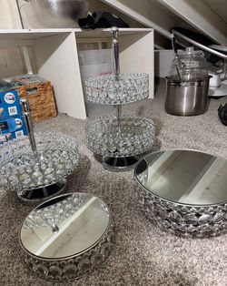 Cake stand and pastry stands