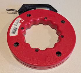 GB Gardner Bender 50' Steel Fish Tape FTS-50B – Light Use