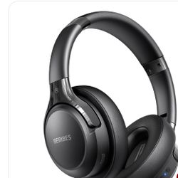 BERIBES Bluetooth Headphones Over Ear, 65H Playtime And 6 EQ Music Modes Wireless Headphones With Microphone, HiFi Stereo Foldable Lightweight Headset