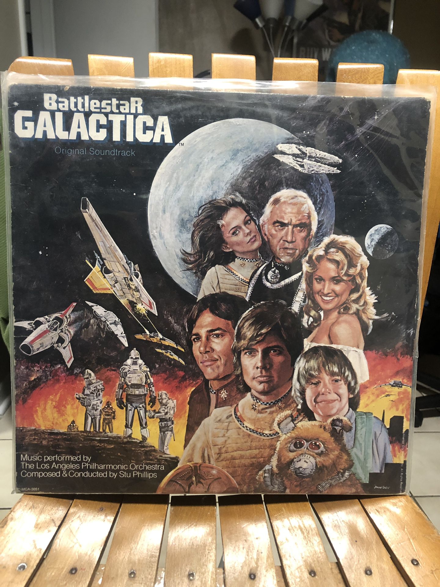 Vintage Battle star Galáctica Vinyl