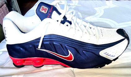 Red White and Blue Nike Shox R4