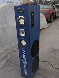 Bud Light Speaker Tower