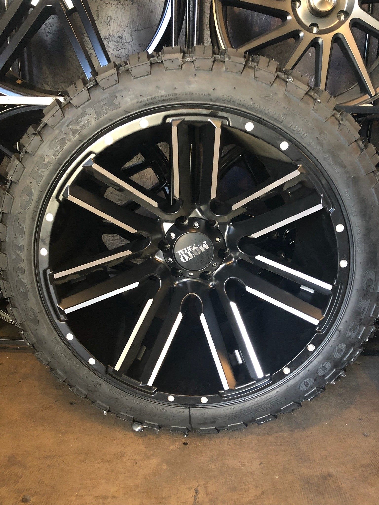 22's WHEELS AND TIRES