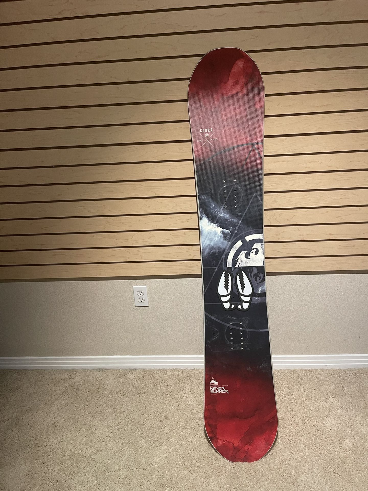 Never Summer Cobra Snowboard 164cm