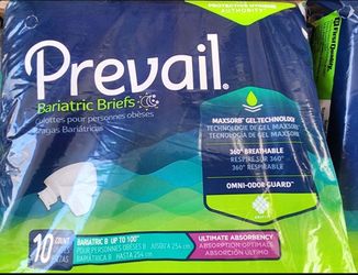Pañales para adulto $5 cada bolsa tengo 20 bolsas disponibles