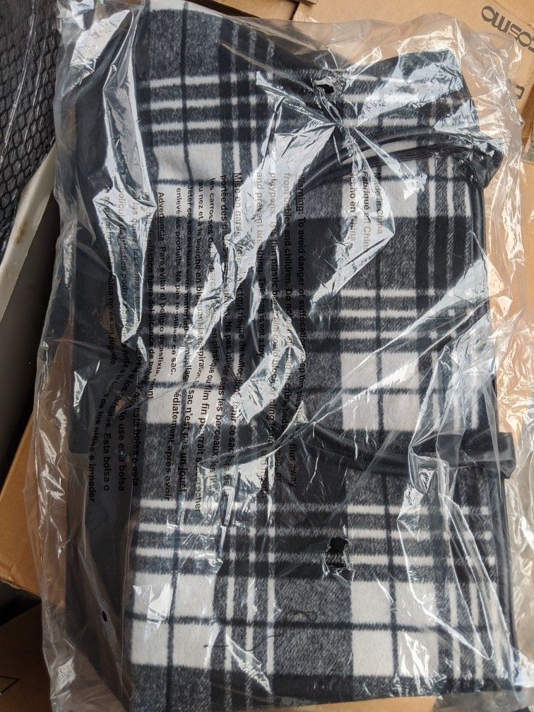 New Plaid Tote Bag