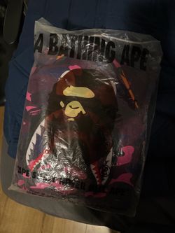 Purple bape hoodie