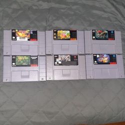 Rare Uncommon Super Nintendo Snes Games