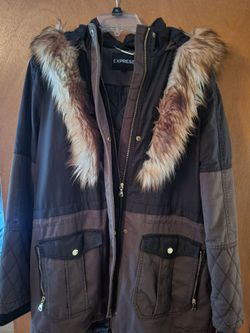 Express womens winter coat