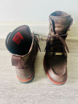 Genuine Harley-Davidson Owens Mens Brown Leather Motorcycle Boots Size 10