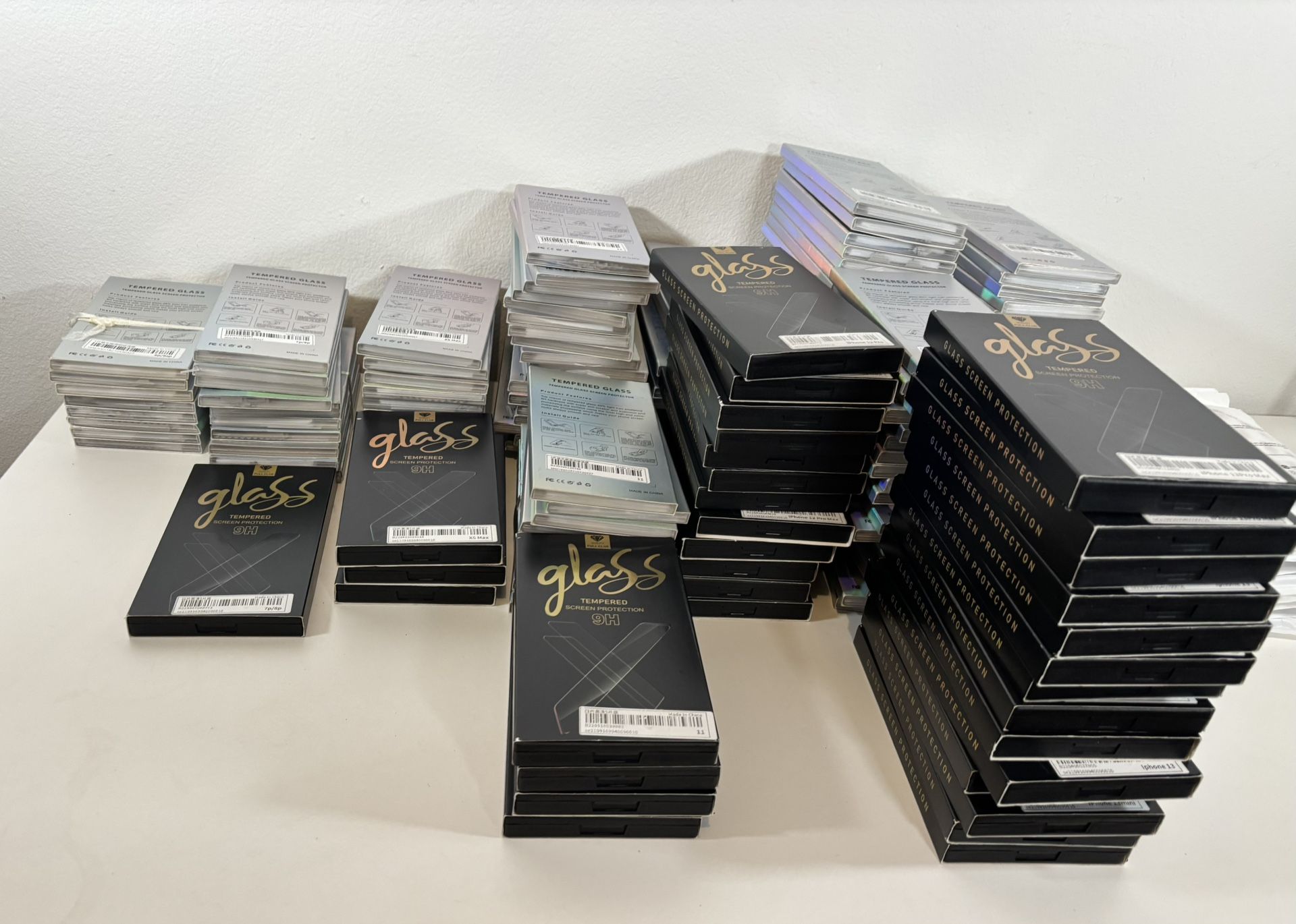 iPhone Screen Protector Tempered Glass Lot For iPhone 6, 7, 8, X, 11, 12, 13, 14