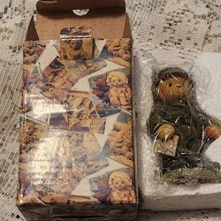 Cherished Teddies Great Friendships Make A Soldier Stand Tall #(contact info removed) Enesco P Hillman
