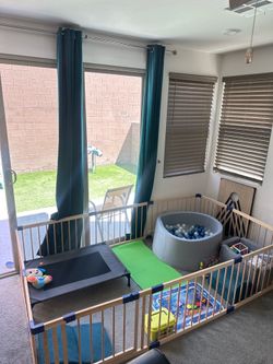 Extra-Large / Giant Wooden Baby Playpen – 10 Panels