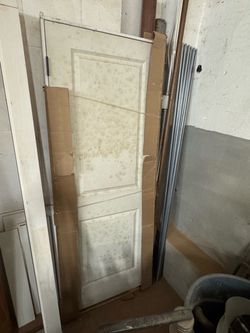 White Interior Panel Door