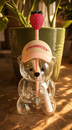 bearista strawberry cup🍓