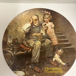 Norman Rockwell The Cobbler Collector Plate. 1978