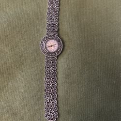 Vintage Sterling Silver Watch 