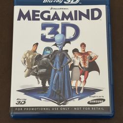 Megamind 3D Blu-Ray Movie by DreamWorks