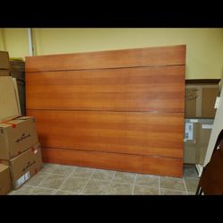Cherry Finish Slat Wall Panels 